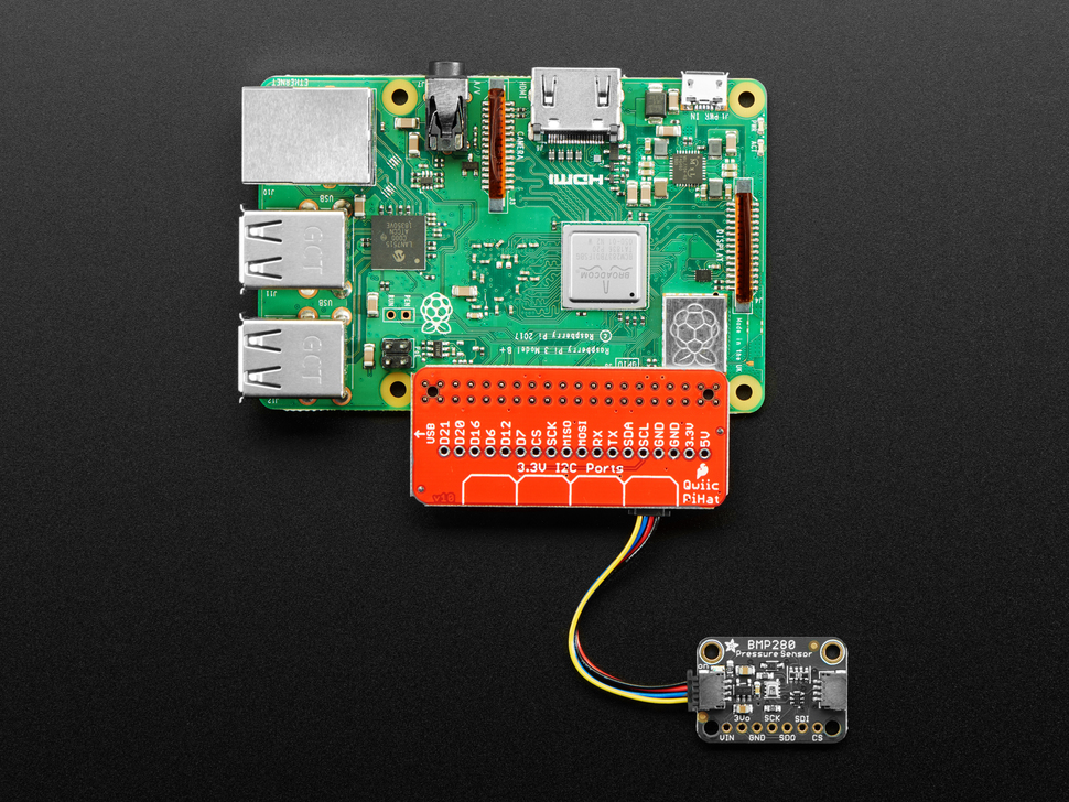 SHT4x connected to Raspberry Pi